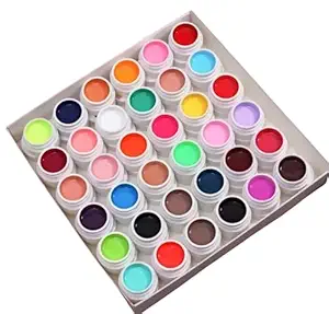 Feelhigh 36 Colors Gel Paint Nail Art Kit - French Ombre Polish for DIY Design & Manicure Salon